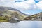 Rotten cottage at Ogwen valley with Llyn Ogwen in Snowdonia, Gwynedd, North Wales, UK - Great Britain, Europe