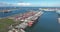 Rotterdam, 19th of January 2023, The Netherlands. RWG is deep-water container terminal on the Maasvlakte, state-of-the