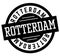Rotterdam black and white badge