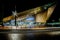 Rotterdam central station at night