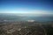 rotterdam north sea aerial Netherlands holland panorama from airplane before landing to AMsterdam SChipol airport