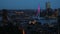 Rotterdam panoramic night view