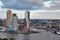 Rotterdam panoramic view