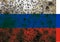 The rotting flag of Russia. Plague. Sick. The share of the occupier and the terrorist. Fungus and death on the Russian flag