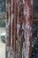 Rotting shop door frame on South Main Street Moab Utah