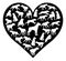 Rottweiler Dog Heart Silhouette Concept