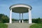 Rotunda in Demino Park, Rybinsk, Russia, October 3, 2020