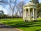 The rotunda of Fitzroy Gardens. One of the major landmarks at the park