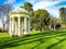 The rotunda of Fitzroy Gardens. One of the major landmarks at the park