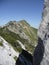 Rotwand mountain from Ruchenkopfe mountains in Bavaria, Germany