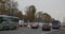 Roue de Paris, Luxor Obelisk and Champs-Elysees cars and pedestrians