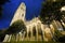 Rouen - The cathedral at night