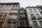 Rouen, Normandy, France, Europe - traditional architecture, looking up.