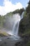 Rouget Cascade in the french Alps