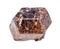 rough Almandine (almandite) crystal isolated
