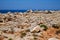 Rough coastline of Comino island, Malta