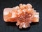 rough crystal of Aragonite gemstone on dark