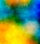 Rough matt concrete surface Arbitrary spots swirls pattern Ink mix ombre Contrast drawn image Vibrant blue yellow green shades