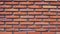 Rough orange brick wall background