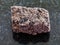 rough Peat Turf stone on dark background