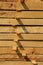 Rough sawed dimensional limber
