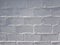 Rough white painted brick wall background