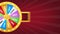 Roulette 3d fortune. Wheel fortune for game and win jackpot. Online casino concept. Internet casino marketing. Motion