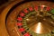 Roulette table in the casino