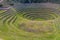 Round agricultural terraces Moray