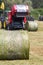 Round baler