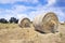 Round Bales of Hay