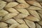 Round basketwork background_macro