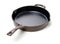 Round cast iron griddle pan