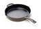 Round cast iron griddle pan