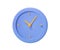 Round clock. 3d vector icon. Cartoon minimal style. Time-keeping , measurement of time, time management and deadline.