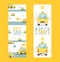 Round-the-clock taxi service banner, vector illustration. Fast and reliable cab company advertisement. Yellow car in