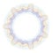 Round decorative rosette.Guilloche for money, certificates, diplomas.