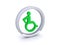 Round disability symbol