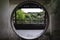 Round doorway at the Master of Nets Garden, Suzhou, China