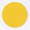 Round empty yellow circle illustration