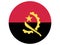 Round Flag of Angola