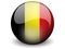Round Flag of Belgium