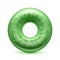 Round green hard candy realistic illustration.