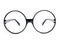 Round-lens eyeglasses