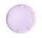 Round lilac platter