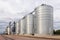 Round Metal Grain Elevator Bins