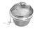 Round metal strainer