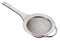 Round metal tea strainer