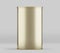 Round Olive Oil Tin Can Mockup, Golden Liquid Container, 3d Rendered isolated on light background