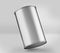 Round Olive Oil Tin Can Mockup, Silver Liquid Container, 3d Rendered isolated on light background
